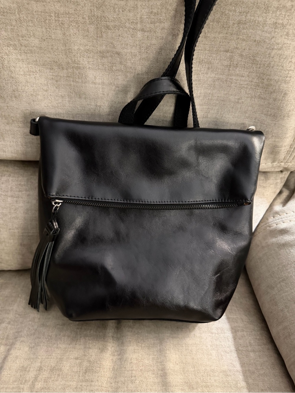 Patricia Nash Luzille Black leather Handbag